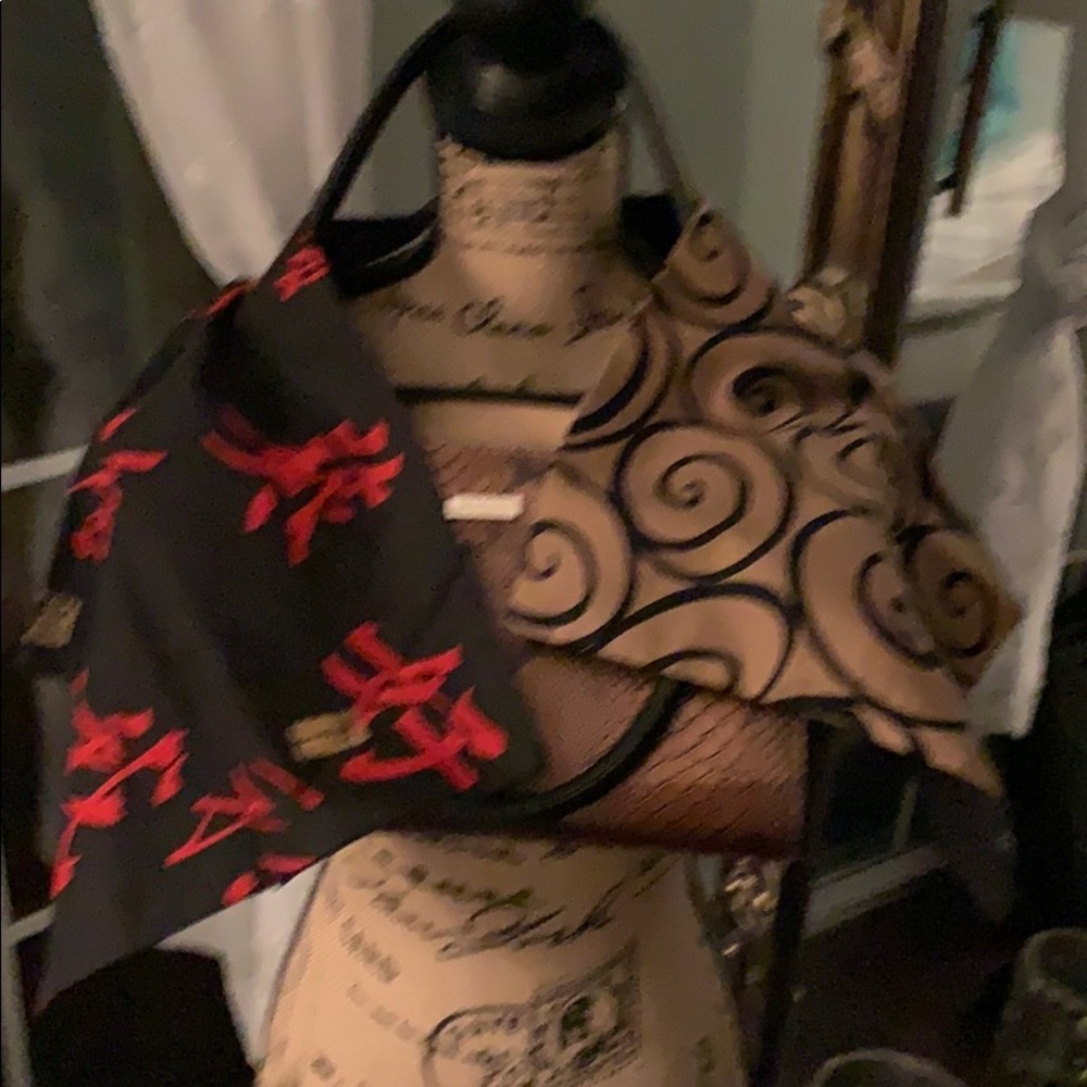 Miche snakeskin handbag with 2 covers.